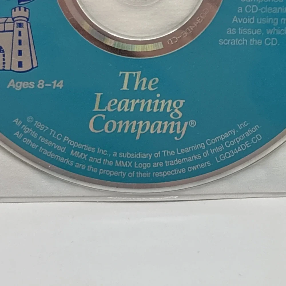 Logic Quest PC Game 3D Version 1.1 ‎ 1997 ages 8-14 Pamphlet included Used